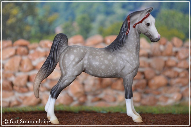 #59978 Saddlebred Mare and Foal | dappled grey | 2000 - 2002 OF disc.