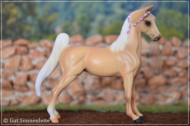 #720234 Pony Gals New Arrival Play Set | palomino | 2009 OF disc.