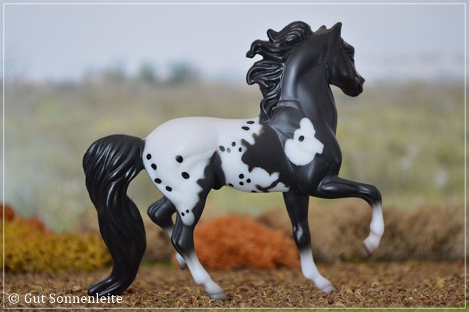 #5315 Annie Oakley Set | black semi-leopard appaloosa | 2005 - 2006 OF disc.