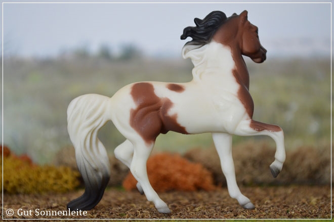 #59977 Horse and Foal Set | bay tobiano pinto | 2000 - 2002 OF disc.