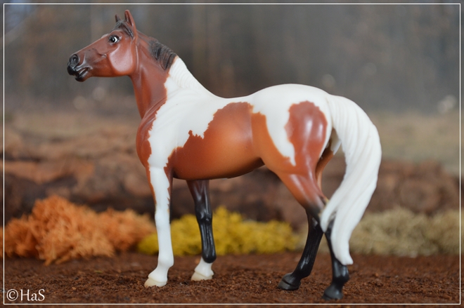 #5906 Paint Horse | bay tobiano pinto | 2006 - 2008 OF disc.